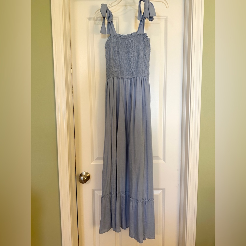 Light Blue Maxi Dress